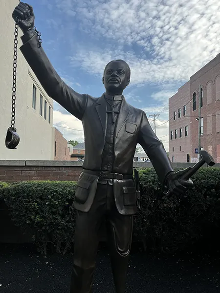 Scipio Smith Statue Dedication