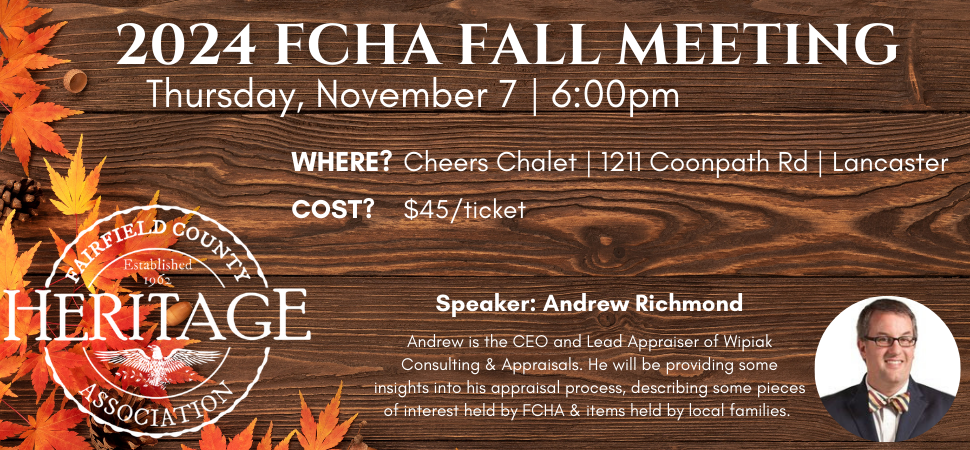 FCHA Fall Dinner ad